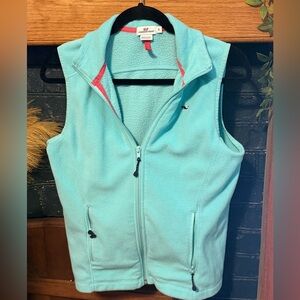 Vineyard Vines Women's Aqua Fleece Vest